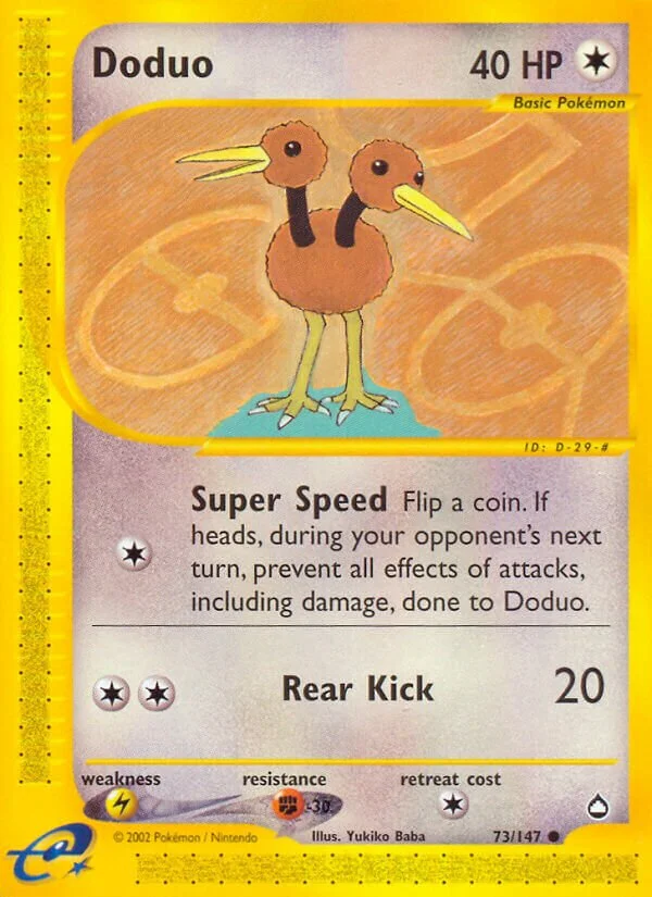 Doduo 「AQ 73/147」「EN」
