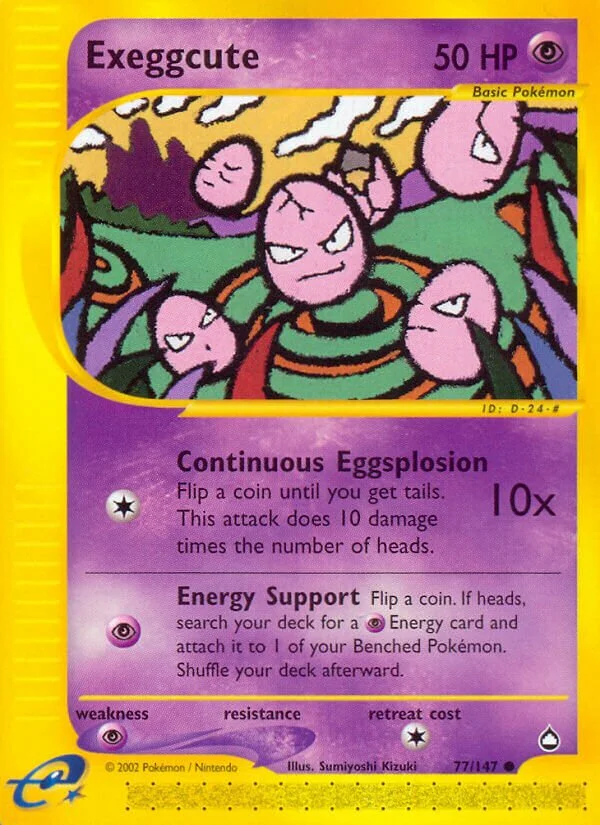 Exeggcute 「AQ 77/147」「EN」