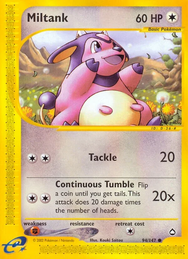 Miltank 「AQ 94/147」「EN」