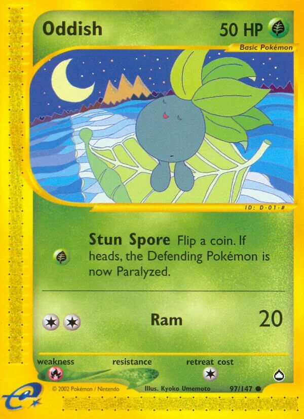 Oddish 「AQ 97/147」「EN」