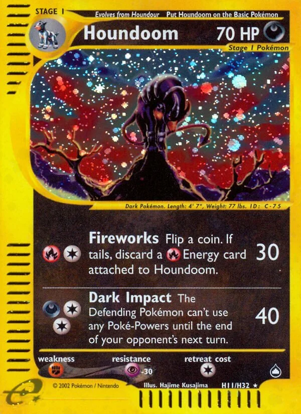 Houndoom 「AQ H11/H32」「EN」