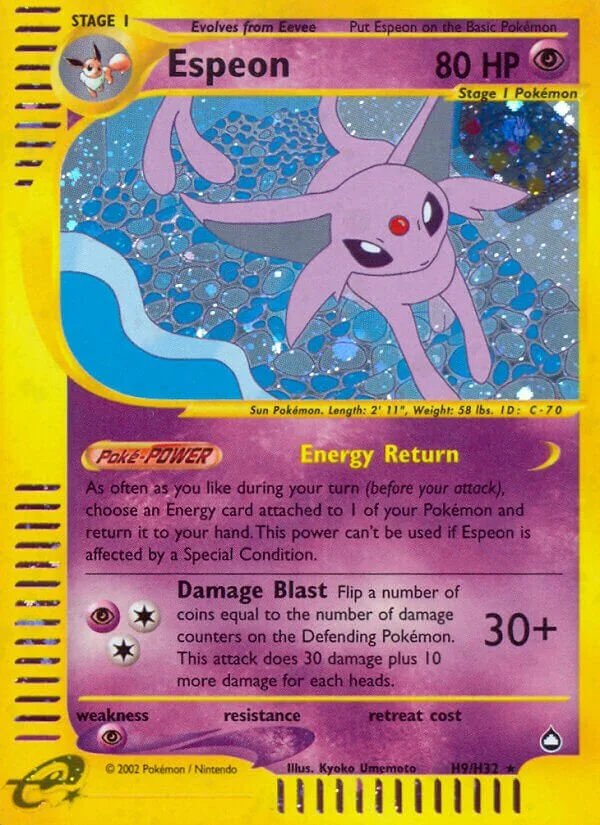 Espeon 「AQ H9/H32」「EN」
