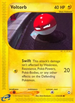Voltorb 「AQ 115/147」「EN」