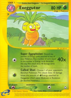 Exeggutor #12/147 · Pokémon