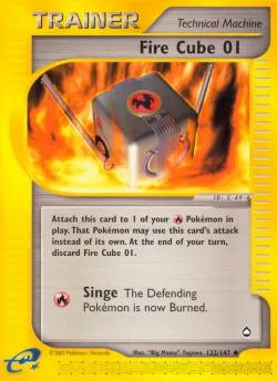 Fire Cube 01 「AQ 122/147」「EN」