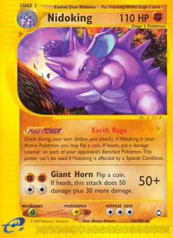 Nidoking #24/147 · Pokémon