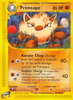 Primeape #29/147 · Pokémon