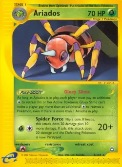 Ariados #3/147 · Pokémon