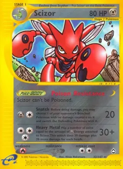 Scizor #32/147 · Pokémon