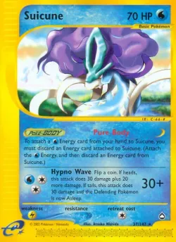 Suicune #37/147 · Pokémon