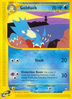 Golduck 「AQ 50a/147」「EN」