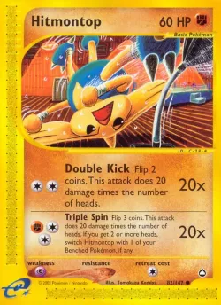 Hitmontop #82/147 · Pokémon