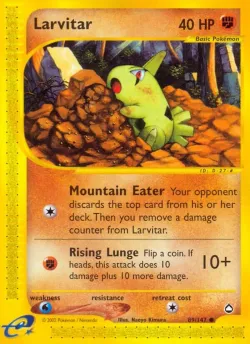 Larvitar #89/147 · Pokémon