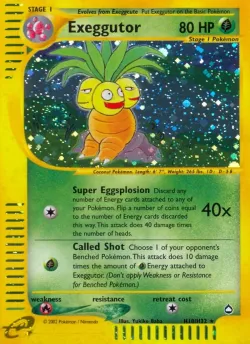 Exeggutor #H10/H32 · Pokémon