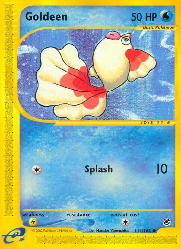 Goldeen 「EX 111/165」「EN」