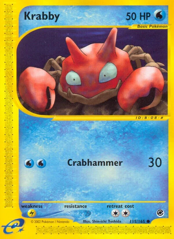 Krabby 「EX 115/165」「EN」