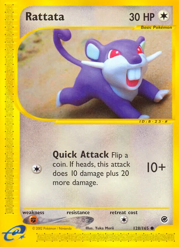 Rattata 「EX 128/165」「EN」