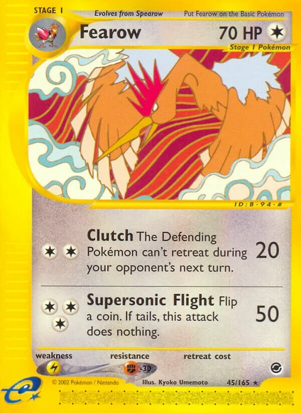 Fearow 「EX 45/165」「EN」