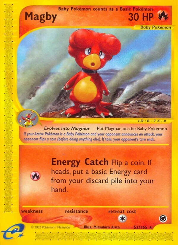 Magby 「EX 52/165」「EN」