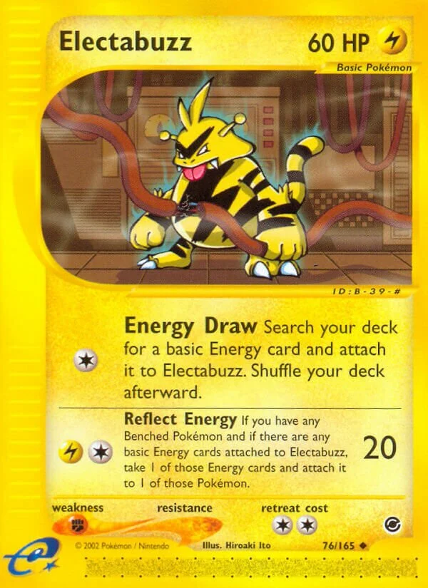 Electabuzz 「EX 76/165」「EN」
