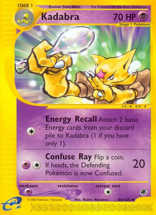 Kadabra 「EX 84/165」「EN」