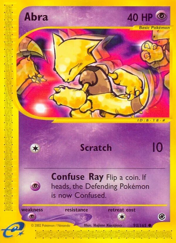 Abra 「EX 93/165」「EN」