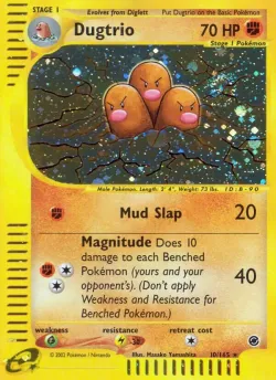 Dugtrio #10/165 · Pokémon