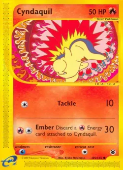 Cyndaquil #105/165 · Pokémon