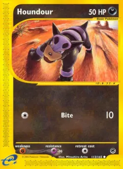 Houndour #113/165 · Pokémon