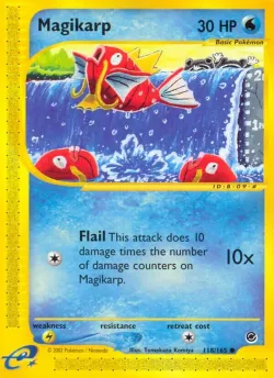 Magikarp 「EX 118/165」「EN」