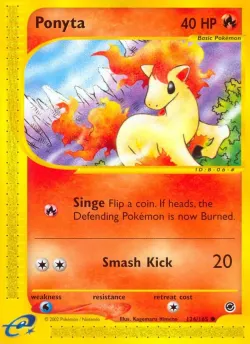 Ponyta 「EX 126/165」「EN」