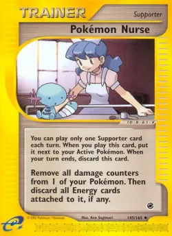 Pokémon Nurse 「EX 145/165」「EN」