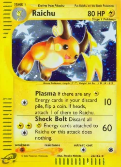 Raichu #25/165 · Pokémon