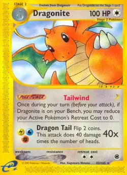 Dragonite #43/165 · Pokémon
