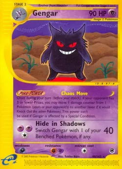 Gengar #48/165 · Pokémon