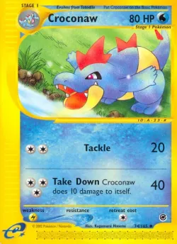 Croconaw #74/165 · Pokémon
