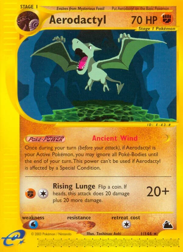 Aerodactyl 「SK 1/144」「EN」