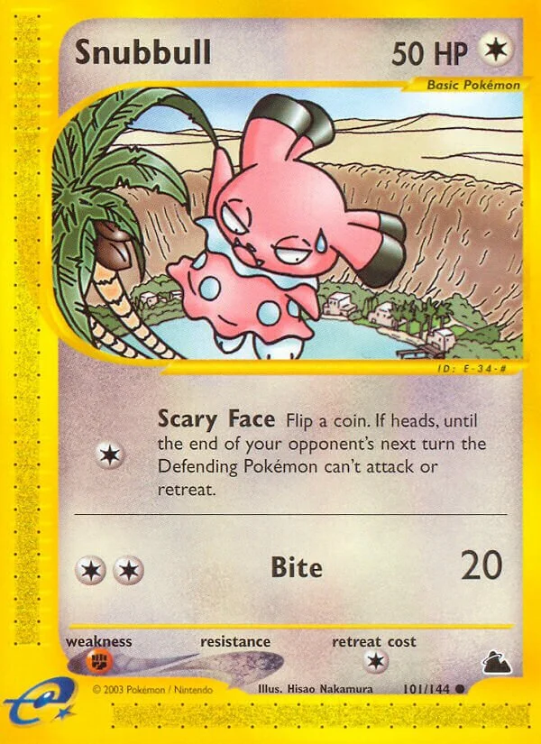 Snubbull 「SK 101/144」「EN」