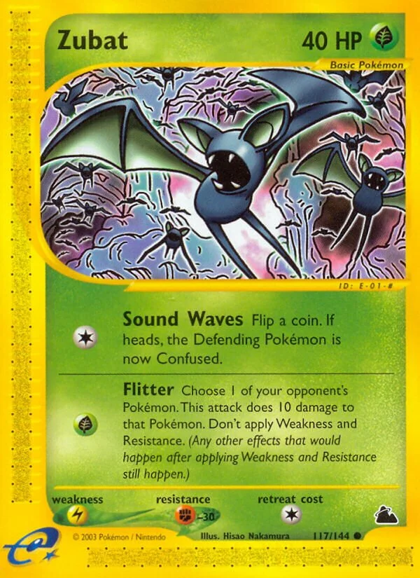 Zubat 「SK 117/144」「EN」