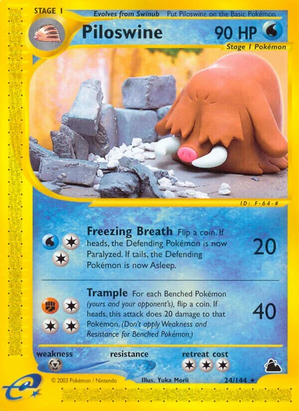 Piloswine 「SK 24/144」「EN」