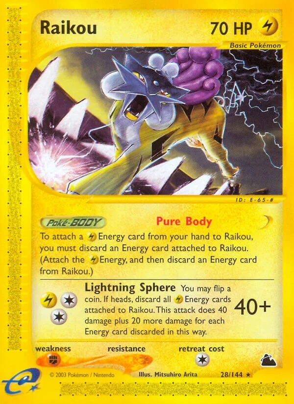 Raikou 「SK 28/144」「EN」