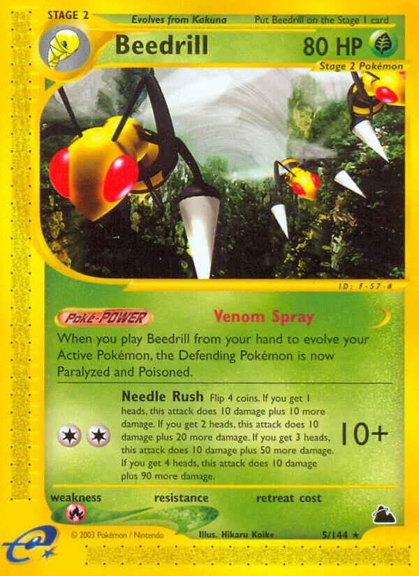 Beedrill 「SK 5/144」「EN」