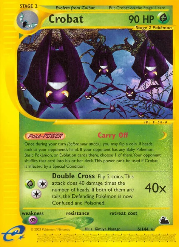 Crobat 「SK 6/144」「EN」