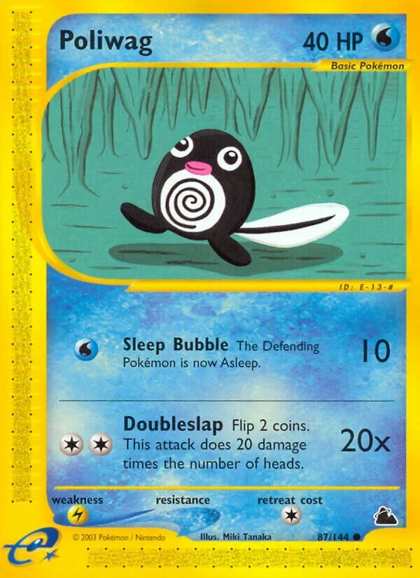 Poliwag 「SK 87/144」「EN」