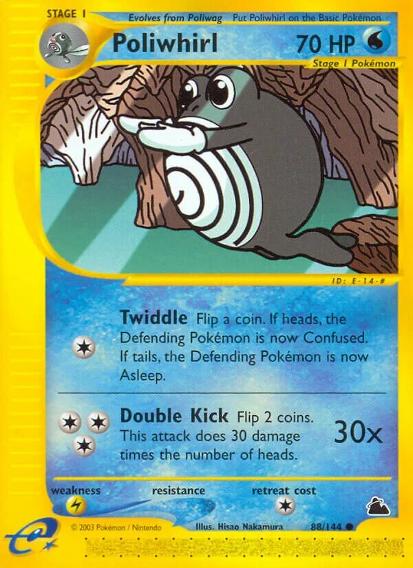 Poliwhirl 「SK 88/144」「EN」