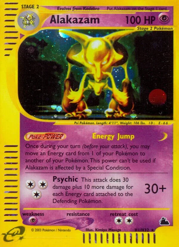 Alakazam 「SK H1/H32」「EN」