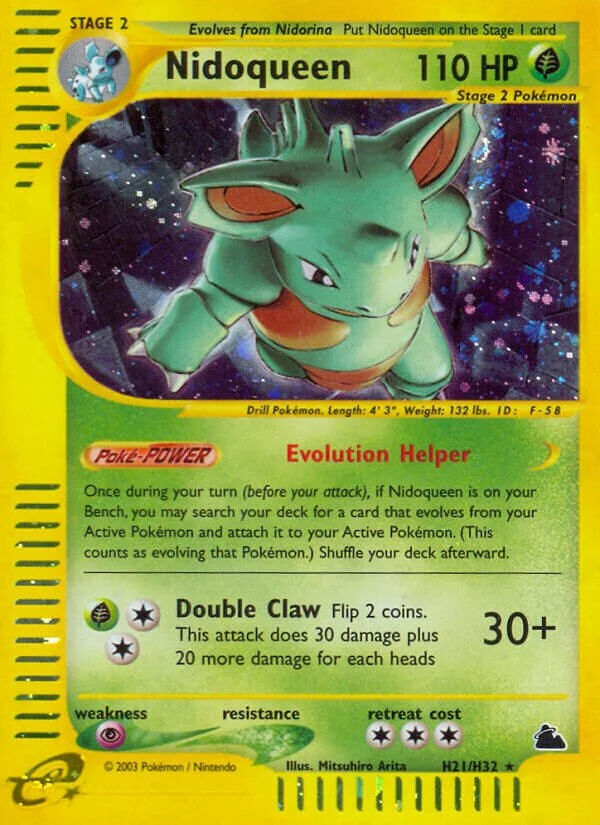 Nidoqueen 「SK H21/H32」「EN」