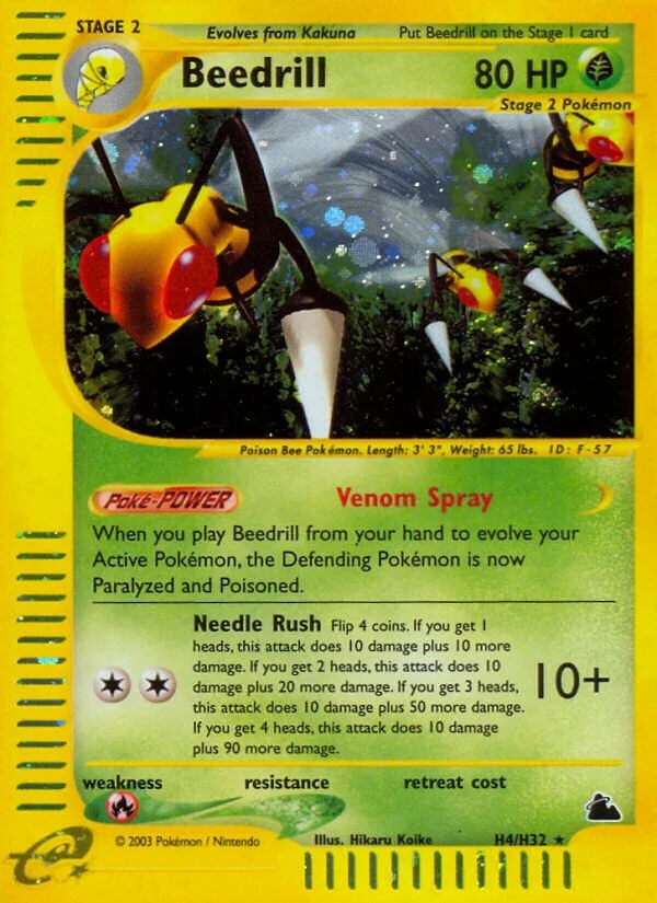 Beedrill 「SK H4/H32」「EN」