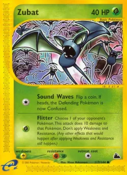 Zubat 「SK 117/144」「EN」