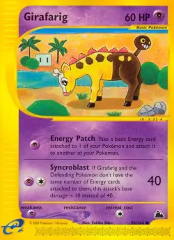 Girafarig #58/144 · Pokémon
